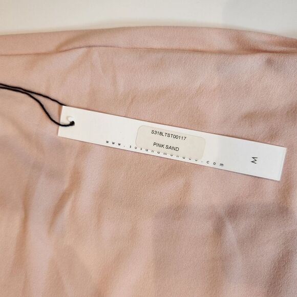 Susana Monaco Pink Layered Swing Halter Top - Picture 4 of 7